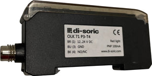 Di-Soric Verstärker Sensor für Industrie Einsatz OLK 71 P3-T4 209974