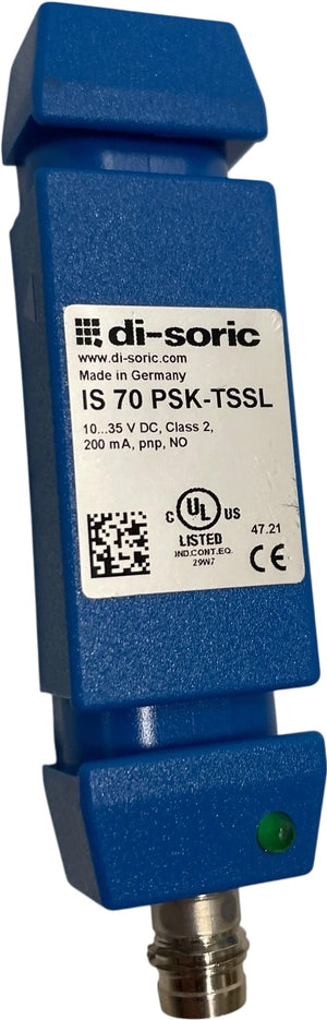 Di-Soric Schaluchsensor Induktiv für Industrie Einsatz IS 70 PSK-TSSL 202997