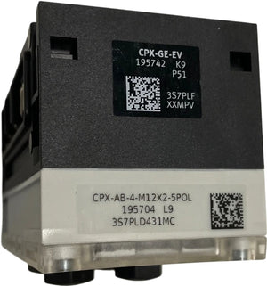 Festo CPX-GE-EV 195742 Verkettungsblock CPX-AB-4-M12X25POL 195704 Anschlussblock