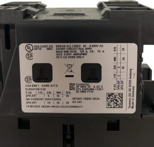 Siemens Schütz  Leistungsschütz Industre Einsatz 3RT2027-2BB44-3MA0 32A 24VDC