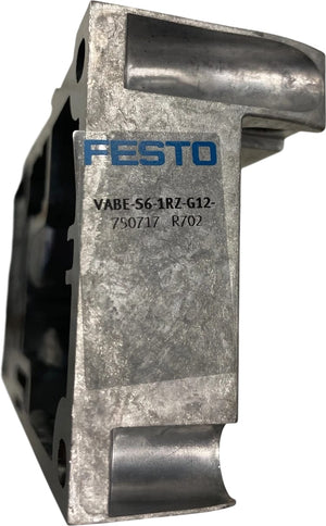 Festo Anschlussplatte Endplatte Pneumatik Industrie VABE-S6-1RZ-G12 750717