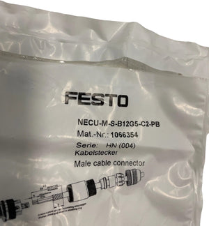 Festo Stecker Anschluss festo Pneumatik Industrie NECU-M-S-B12G5-C2-PB 1066354