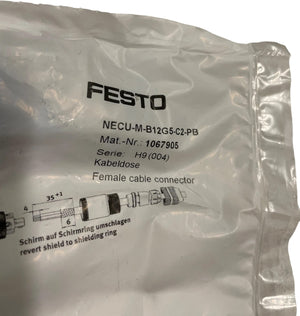 Festo Steckdose Pneumatik Festo Industrie NECU-M-B12G5-C2-PB 1067905