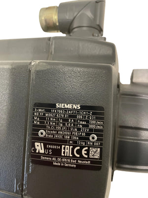 Siemens SIMOTICS S Synchronmotor Servomotor Industrie 1FK7063-2AF71-1CH1-Z