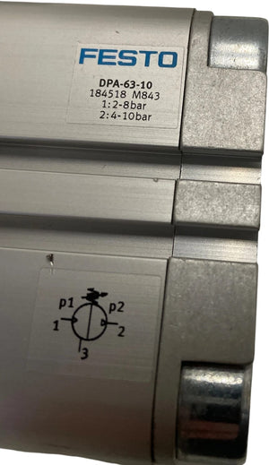 Festo Druckbooster Pneumatik Festo Industrie Einsatz DPA-63-10 184518