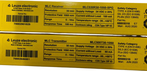 Leuze Lichtvorhang Sensor MLC530R30-1050-SPG 68009310+MLC500T30-1050 68000310