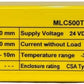 Leuze Lichtvorhang Sensor MLC530R30-1050-SPG 68009310+MLC500T30-1050 68000310 - Gebraucht