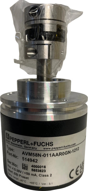 Pepperl+Fuchs Drehgeber Encoder Industrie AVM58N-011AAR0GN-1212 514942