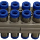 SMC Multi-Connector for industrial use, 5/16 fitting