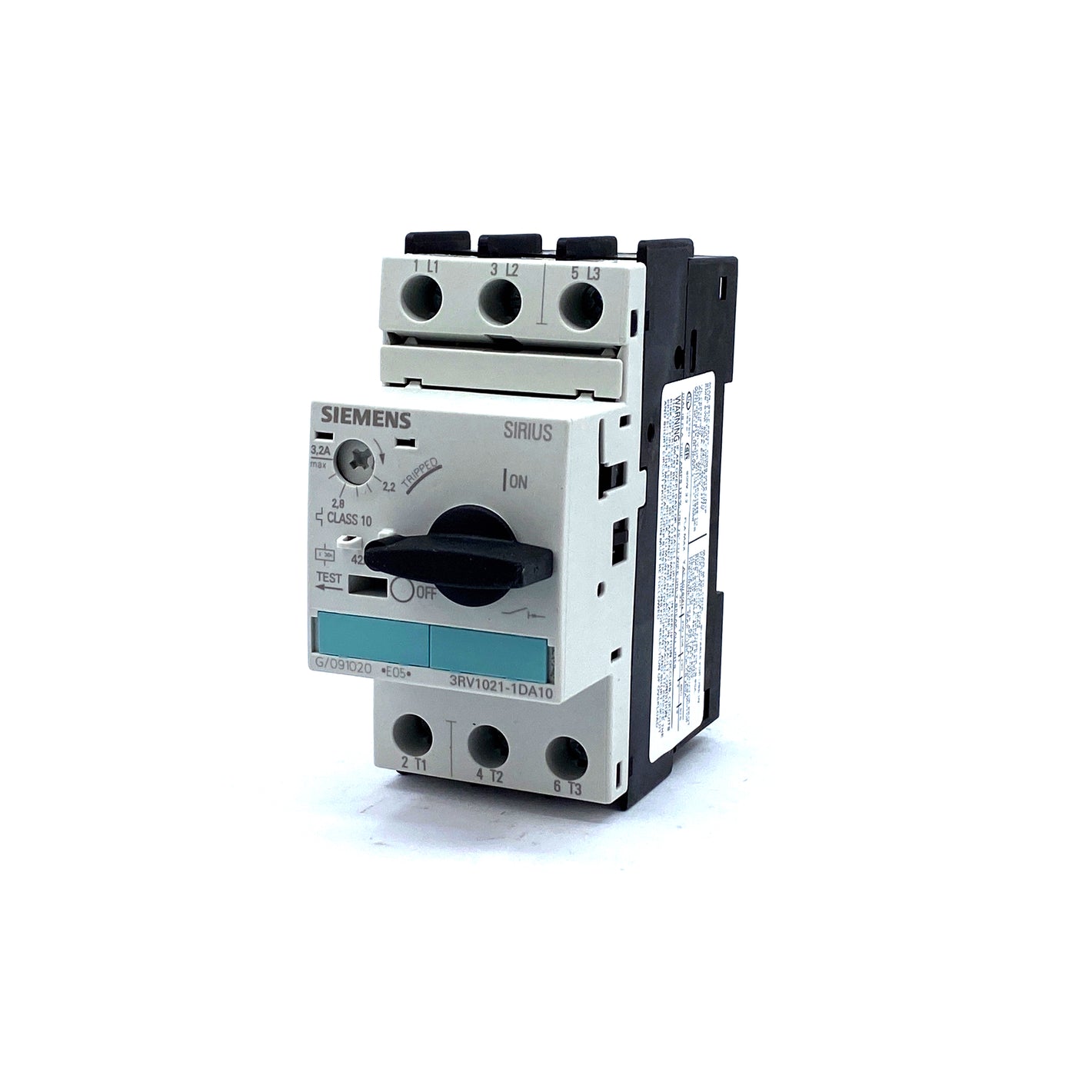 Siemens 3RV1021-1DA10 circuit breaker