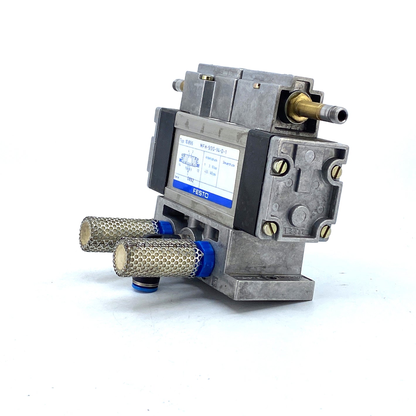 Festo MFH-5/3G-1/4-D-1 10896 solenoid valve 