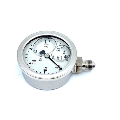 TECSIS NG/DIA manometer P2032B072001 0-2.5bar 63mm G1/4B pressure gauge 