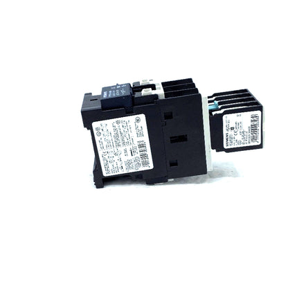 Siemens 3RT1026-1BB44 power contactor + 3RH1921-1HA22 