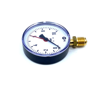 TECSIS P1444B075001 Manometer 100mm 0-10bar G1/2B Druckmessgerät