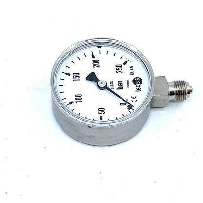 TECSIS NG/DIA pressure gauge P2030B084001 0-250bar 63mm G1/4B pressure gauge 