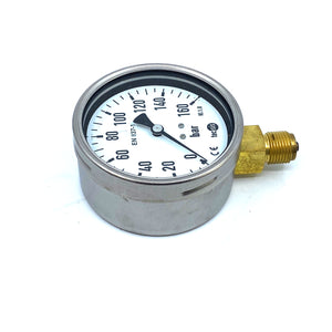 TECSIS 1533.082.001 manometer 100mm 0-160bar G1/2B pressure gauge 
