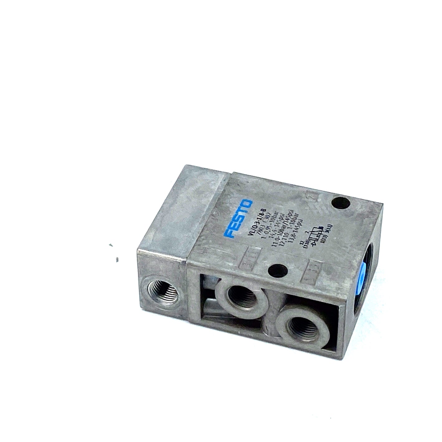 Festo VL/O-3-1/8-B pneumatic valve 7803 can be throttled -0.95 to 10 bar 