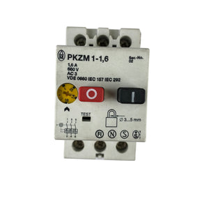 Siemens PKZM 1-1.6 circuit breaker