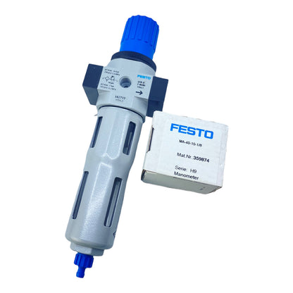 Festo LFR-D-7-MINI Filter-Regelventil 162703 Pneumatik p1 max 16 bar