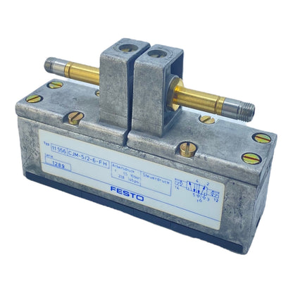 Festo CJM-5/2-6-FH solenoid valve 11556 pneumatic 10 bar 