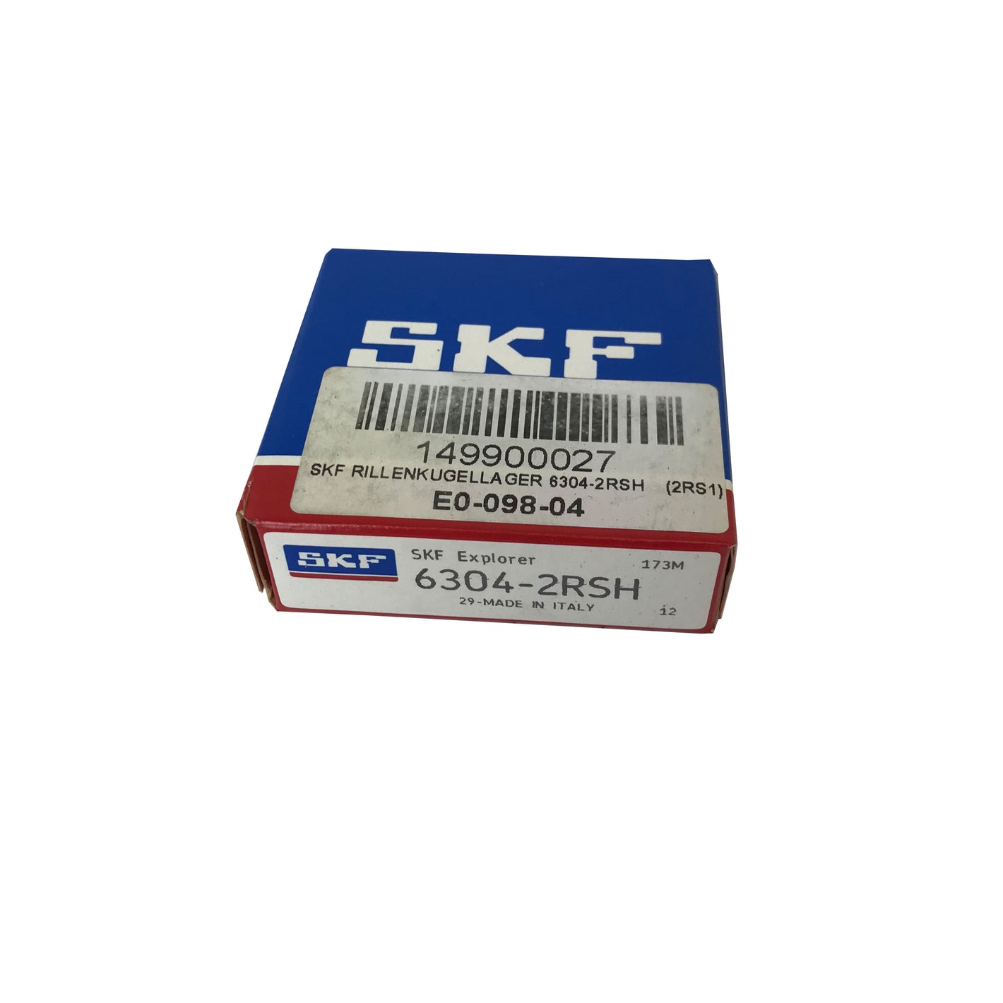 SKF Explorer 6304-2RSH 20x52x15mm Rillenkugellager