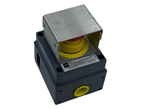 Steel 8040/11 mushroom lock button rotary switch 