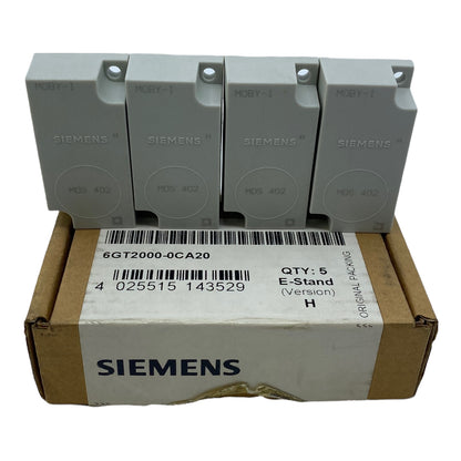 Siemens 6GT2000-0CA20 Mobiler-Datenspeicher MDS 402 8 KByte RAM IP68 VE:4Stk