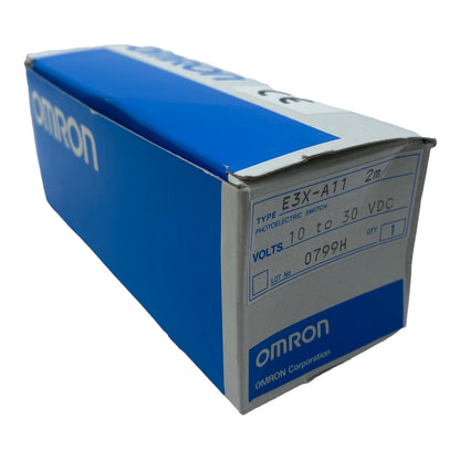 Omron E3X-A11 Fotoelektrischer Sensor Schalter 10-30 V DC IP66