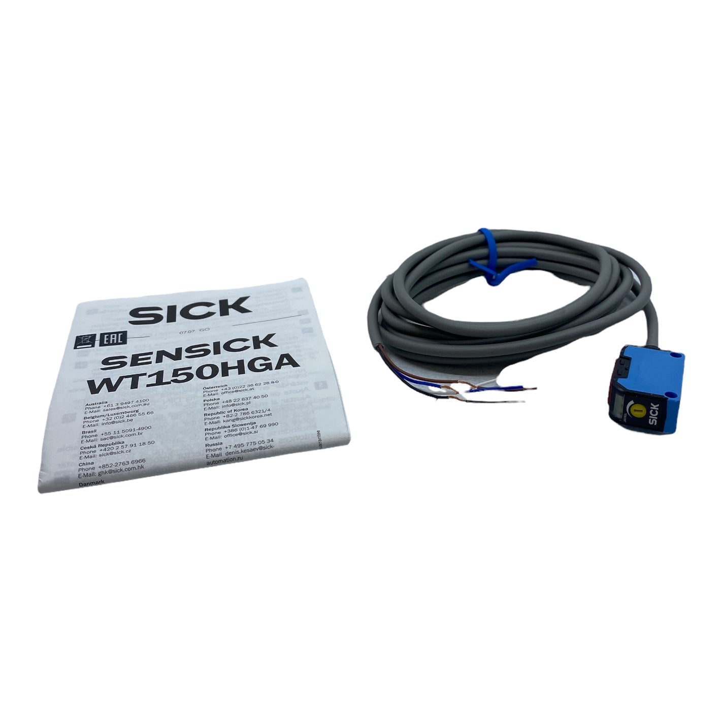 Sick WT150-P162 Optical Sensor IP67 