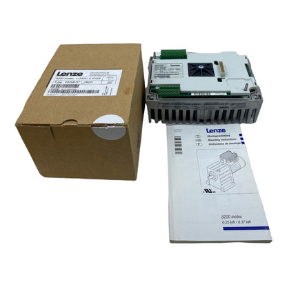 Lenze 8200 motec E82MV3712B001 frequency converter 