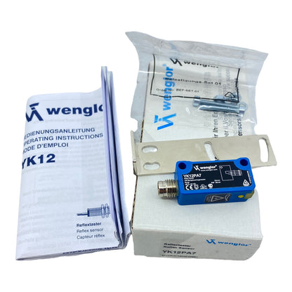 Wenglor YK12PA7 Reflextaster mit Hintergrundausblendung 10...30 V DC