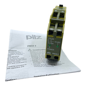 Pilz PNOZ24VAC/DC safety relay 675500 emergency stop 