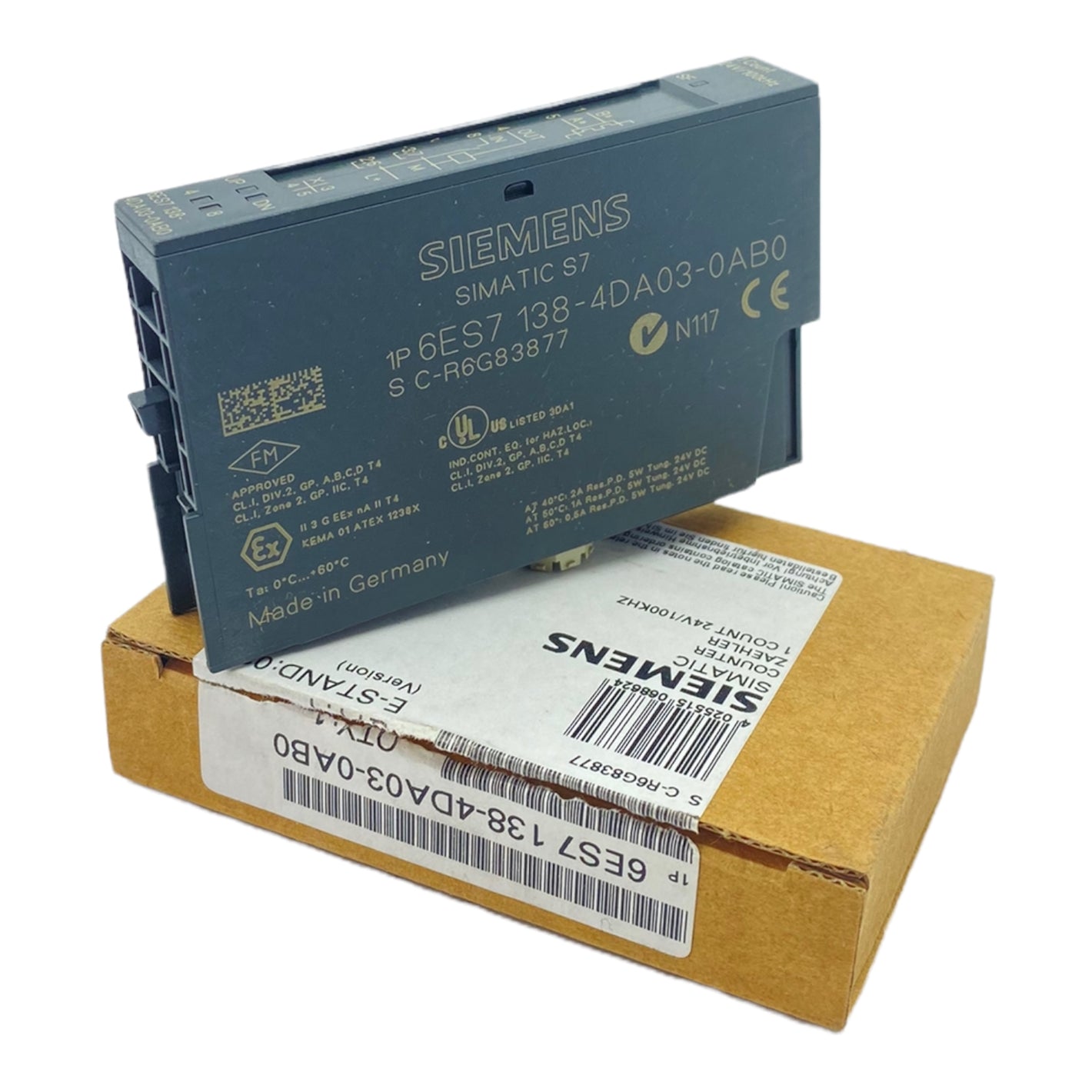 Siemens 6ES7138-4DA03-0AB0 Elektronikmodul für ET 200S SIMATIC DP 24V/100kHz