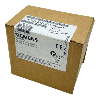 Siemens 6ES7972-0DA00-0AA0 Abschluss-Widerstand SIMATIC DP, RS-485