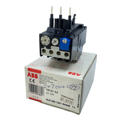 ABB T25DU thermal overload relay 4.5…6.5A 
