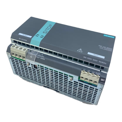 Siemens 6EP1437-3BA00 power supply SITOP Input: 3 AC 400-500 V Output: DC 