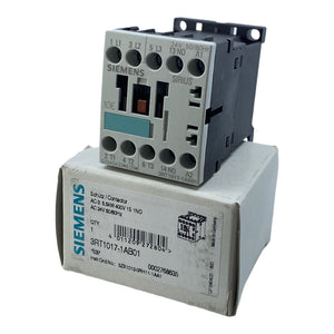 Siemens 3RT1017-1AB01 power contactor, 50/60 Hz 3-pole 