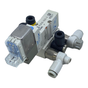 SMC SYJ3143-5LOU-Q Pneumatik-Magnetventil 24V DC 0.35W 0,7MPa 0.15MPa