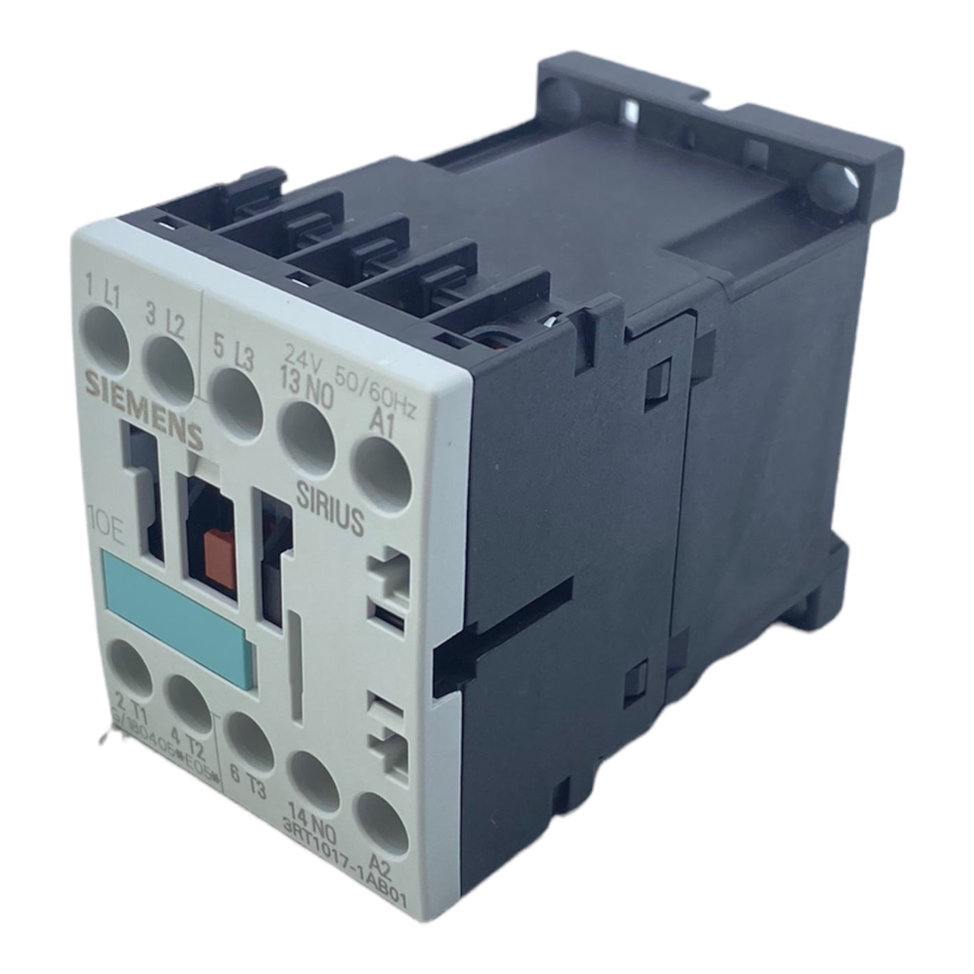 Siemens 3RT1017-1AB01 power contactor 24V 50/60Hz 