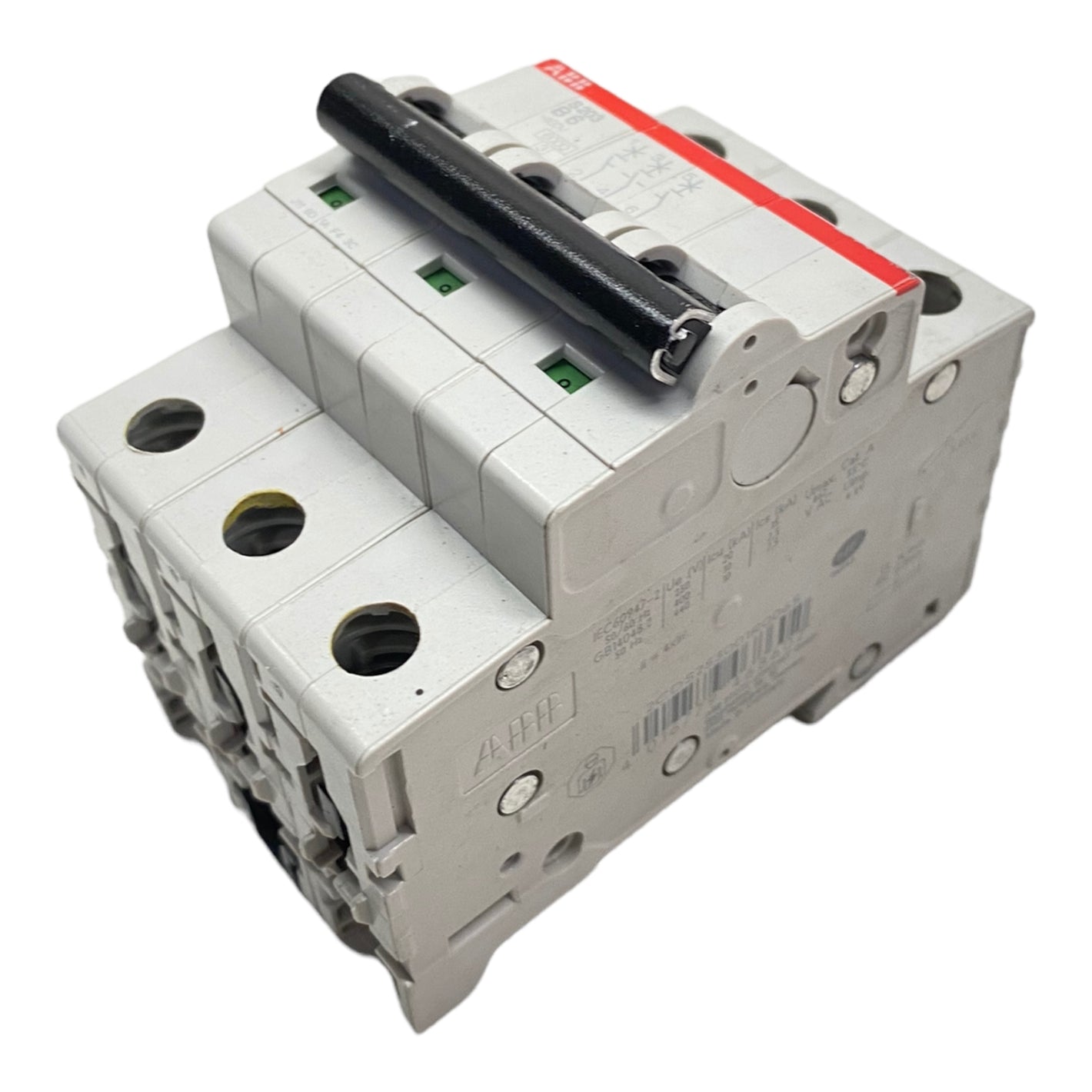 ABB S203-B6 circuit breaker thermal-magnetic 3-pole / 6A / IP20 