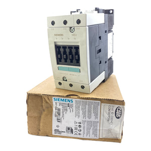 Siemens 3RT1046-1AG20 power contactor 95A, 45 kW / 400VAC 110 V, 50/60Hz 3-pole 