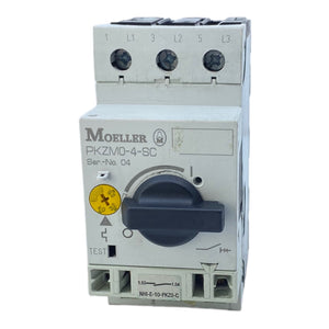Moeller PKZM0-4-SC motor protection switch 229835 690V / 3-pole / 4A / with rotating head 