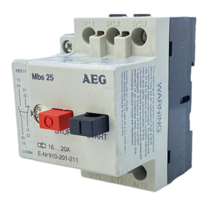 AEG MBS25 910-201-211 motor protection switch 