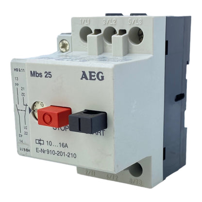 AEG MBS25 910-201-210 motor protection switch 