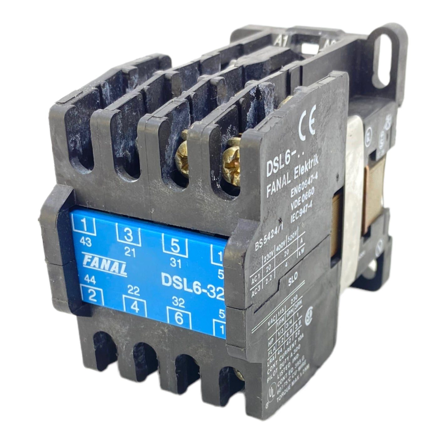 Fanal DSL6-32 auxiliary contactor 230V 