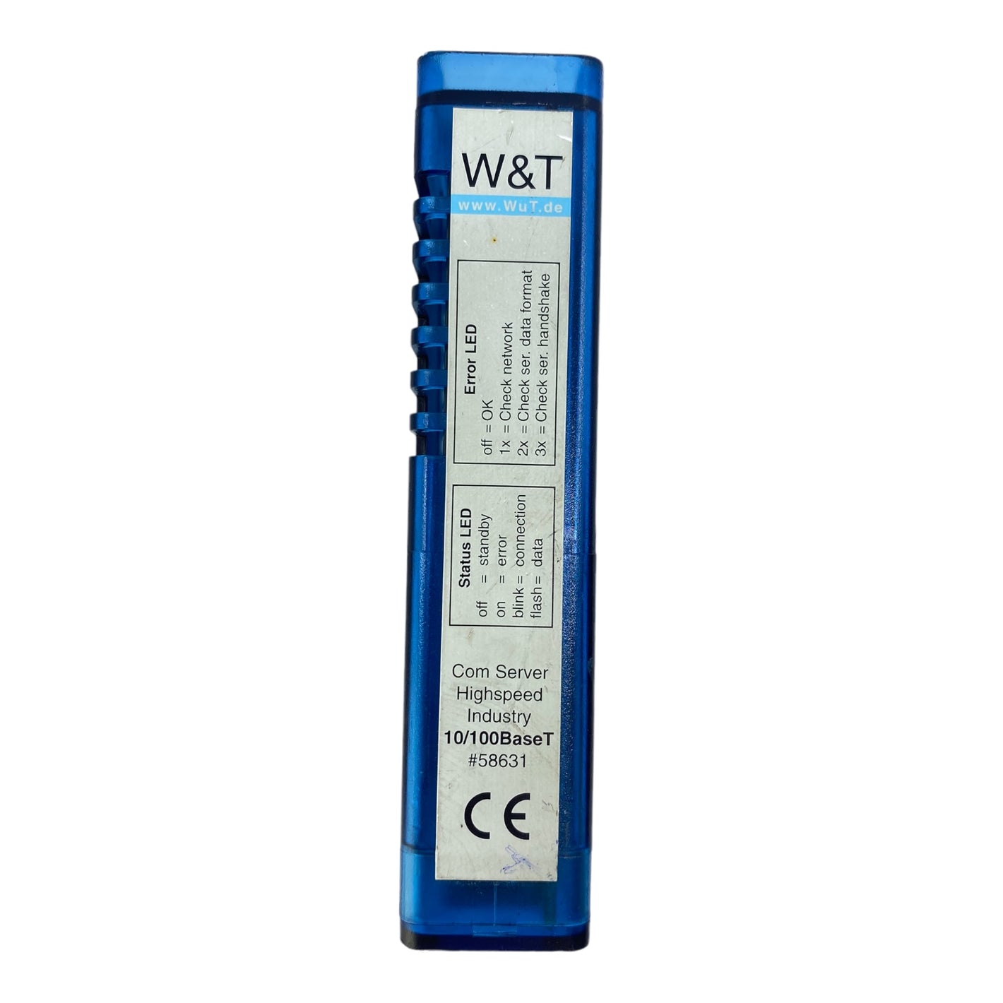 W&T 10/100 BaseT Com Server Highspeed 58631