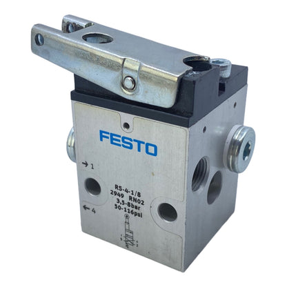 Festo RS-4-1/8 Rollenhebelventil 2949 3,5-8 bar Serie 0890