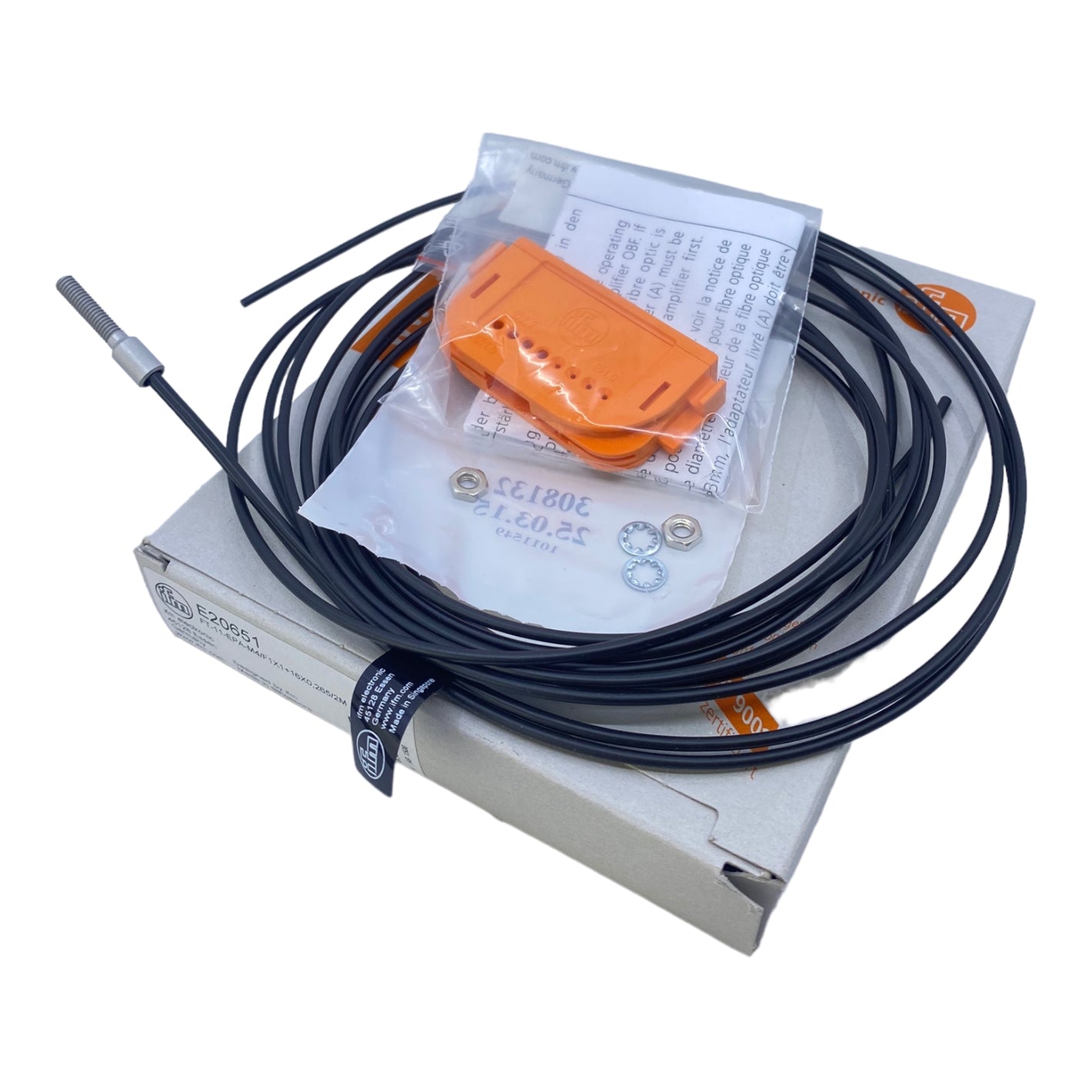 ifm E20651 diffuse reflection sensor 