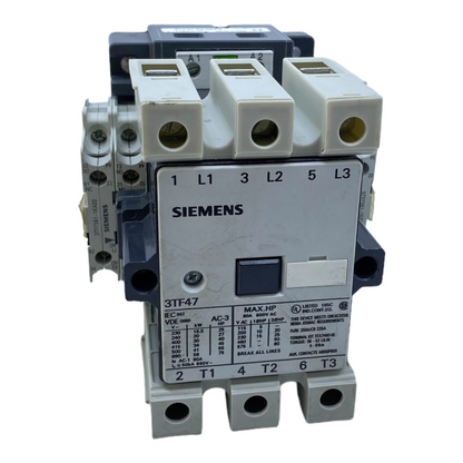 Siemens 3TF47-22-0AP0 Motorschutzschalter 30kW 230V 50Hz / 276V 60Hz 3-polig