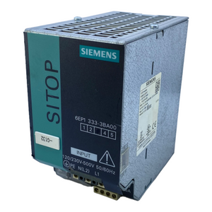 Siemens 6EP1333-3BA00 Netzteil 120-230-500V AC 2,2/1,2A 50/60Hz / 24V DC 5A